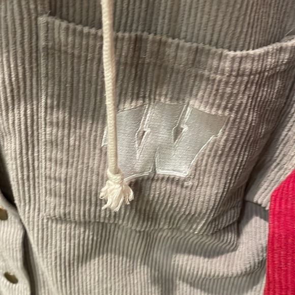 Corduroy WI Badger Top - Picture 2 of 6